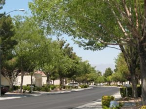 Las Vegas Sun City Summerlin street (