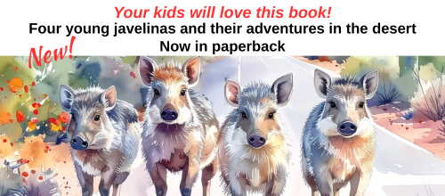 Javelina Cousins paperback children's book